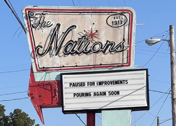The Nations Bar and Grill Takes a Dive